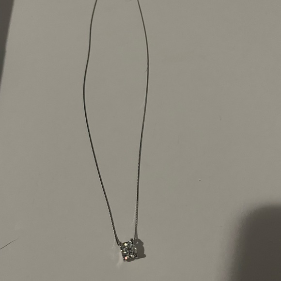 BRAND NEW S925 SILVER STERLING 1ct MOISSANITE DIAMOND NECKLACE‼️ - Picture 7 of 16